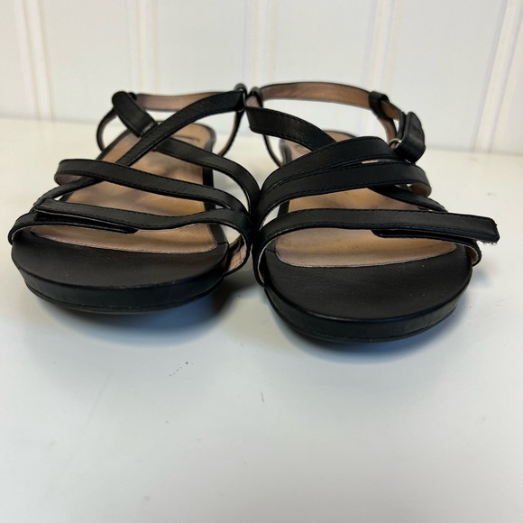 Abeo Bio system Elegant Black Strappy Sandals Size 7 - Picture 5 of 6